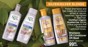 Natur Vital Shampoo Or Conditioner Or Mask Silver/Silver Blonde Assorted-300ml Each