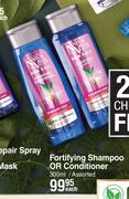 Natur Vital Fortifying Shampoo Or Conditioner Assorted-300ml Each