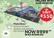 Matchbox Action Drivers Airport Adventure MD-HCN34