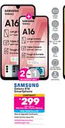 2 x Samsung Galaxy A16 Smartphone-On Red Flexi 160 + Promo 1GB Data