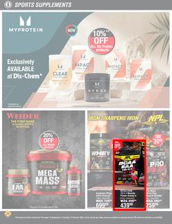 Dis-Chem : Healthy Living Foods & Sports (12 September - 13 October 2024), page 20