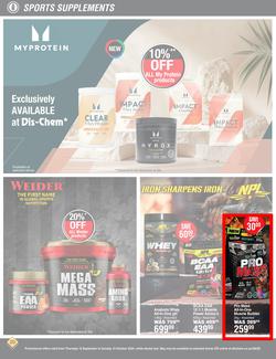 Dis-Chem : Healthy Living Foods & Sports (12 September - 13 October 2024), page 20