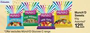 Munch'D Sweets Assorted-65g Each