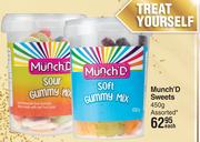 Munch'D Sweets Assorted-450g Each