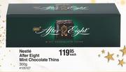 Nestle After Eight Mini Chocolate Thins-300g Each