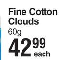 Baby Dove Fine Cotoon Clouds-60g Each