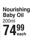 Himalaya Nourishing Baby Oil-200ml Each