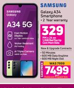 Samsung Galaxy A34 Smartphone-Each
