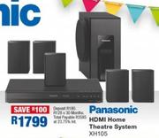 panasonic xh105 hdmi home theatre