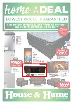 House & Home : Lowest Prices (10 Apr - 22 Apr 2018), page 1