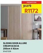 Sliding Door Allure Cream Acacia 250cmX92cm