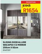 Sliding Door Allure Wacapou 1/2 Mirror 250cmX92cm