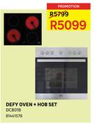 Defy Oven+Hob Set DCB018