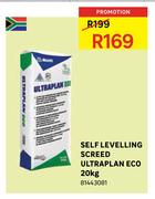 Self Levelling 20Kg Screed Ultraplan Eco 