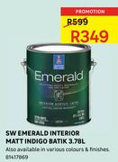 SW Emerald Interior Matt Indigo Batik 3.78Ltr