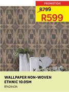 Wallpaper Non-Woven Ethnic 10.05M