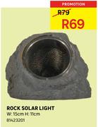Rock Solar Light