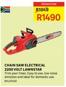 Chain Saw Electrical 2200 Volt Lawnstar