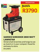 Garden Shredder 2800 Watt Lawnstar