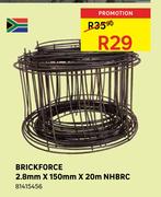 Brickforce 2.8mm x 150mm x 20m NHBRC