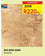 Building Sand-Per Sqm