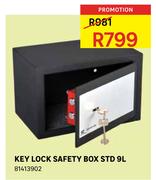 Key Lock Safety Box STD 9L
