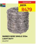 Barbed Wire Single 515m Light Duty