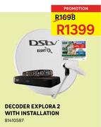 Decoder Explora 2 With Installation