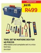 Tool Set BI Matiere Dexter 40 Pieces