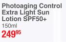 Eucerin Sun Protection Photoaging Control Extra Light Sun Lotion SPF50+-150ml