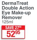 IQ Derma Treat Double Action Eye Make Up Remover-125ml