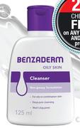 Benzaderm Oily Skin Cleanser-125ml