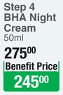 Mineraline Clarify Step 4 BHA Night Cream-50ml
