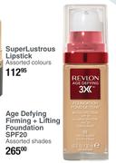 Revlon Age Defying Firming + Lifting Foundation SPF20 Assorted Shades