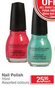 Sinful Colours Nail Polish (Assorted Colours)-15ml Each
