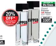 Special Zipped Premier Or Rebel EDT 100ml Each m.guzzle .za