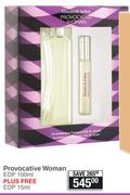 Elizabeth Arden Provocative Woman EDP 100ml + Free EDP 15ml 