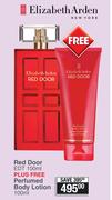 Elizabeth Arden Red Door EDT 100ml + Free Perfumed Body Lotion 100ml