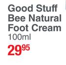 Good Scuff Bee Natural Foot Cream-100ml