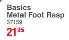 Basics Metal Foot Rasp