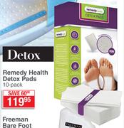 Detox Remedy Health Detox Pads-10 Pack