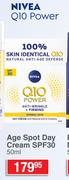 Nivea Q10 Power Age Spot Day Cream SPF30-50ml