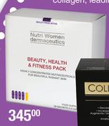 Nutri Women Dermaceutics Beauty, Health & Fitness Pack
