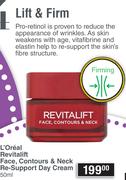 L'Oreal Revitalift Face, Contours & Neck Re-Support Day Cream-50ml