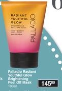 Palladio Radiant Youthful Glow Brightening Peel Off Mask-100ml