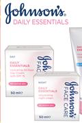 Johnson's Day SPF15 Or Night Cream-50ml Each