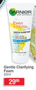 Garnier SkinActive Gentle Clarifying Foam-50ml