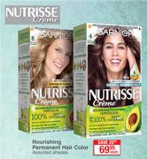 Garnier Nutrisse Nourishing Permanent Hair Color (Assorted Shades)-Each