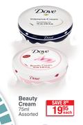 Dove Beauty Cream-75ml Each