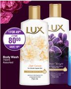 Lux Body Wash-750ml Each